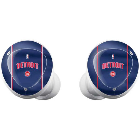 NBA Detroit Pistons Jersey Galaxy Buds Plus Skin