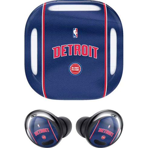 NBA Detroit Pistons Jersey Galaxy Buds Pro Skin