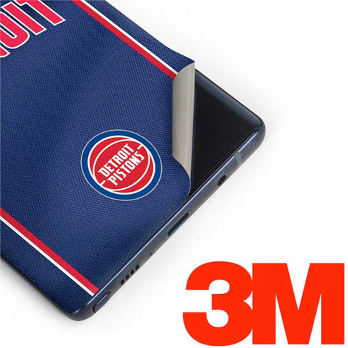 NBA Detroit Pistons Jersey Galaxy Note 9 Skin
