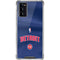 NBA Detroit Pistons Jersey Galaxy Note20 5G Clear Case