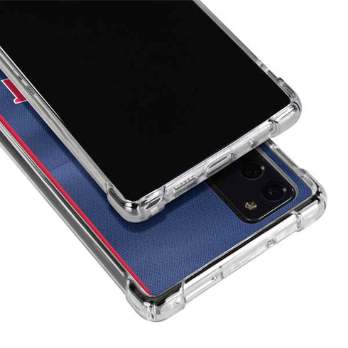 NBA Detroit Pistons Jersey Galaxy Note20 5G Clear Case