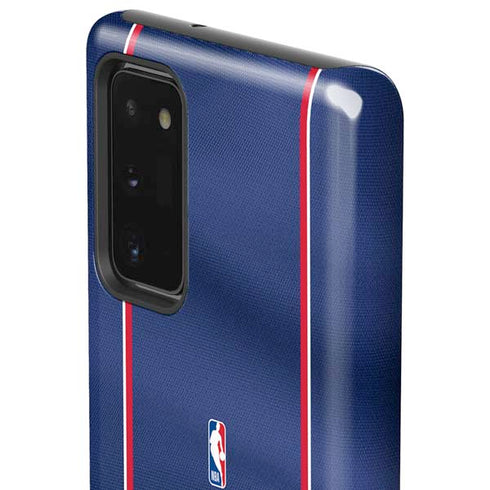 NBA Detroit Pistons Jersey Galaxy Note20 5G Pro Case