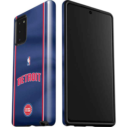 NBA Detroit Pistons Jersey Galaxy Note20 5G Pro Case