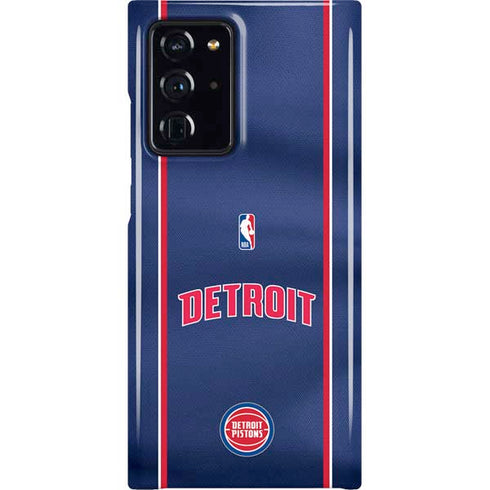 NBA Detroit Pistons Jersey Galaxy Note20 Ultra 5G Lite Case