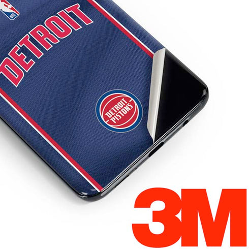 NBA Detroit Pistons Jersey Galaxy S10 Plus Skin