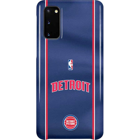 NBA Detroit Pistons Jersey Galaxy S20 Lite Case