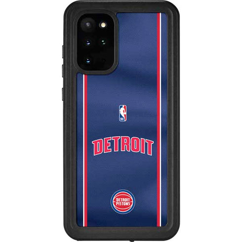 NBA Detroit Pistons Jersey Galaxy S20 Plus Waterproof Case