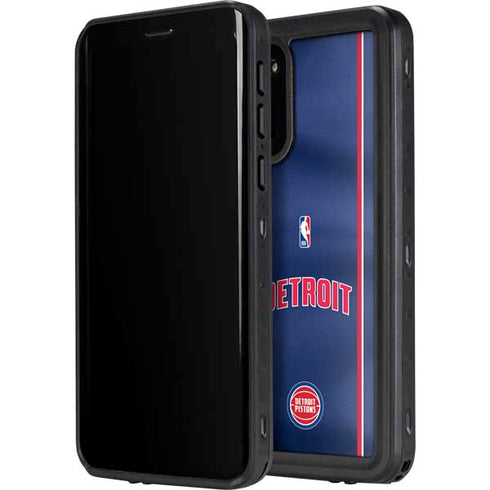 NBA Detroit Pistons Jersey Galaxy S20 Plus Waterproof Case