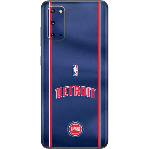 NBA Detroit Pistons Jersey Galaxy S20 Skin