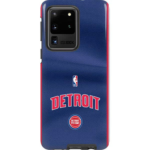 NBA Detroit Pistons Jersey Galaxy S20 Ultra 5G Pro Case