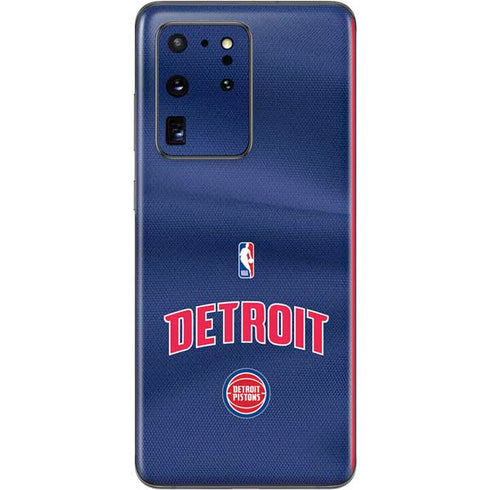 NBA Detroit Pistons Jersey Galaxy S20 Ultra 5G Skin