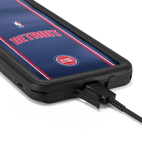 NBA Detroit Pistons Jersey Galaxy S20 Waterproof Case
