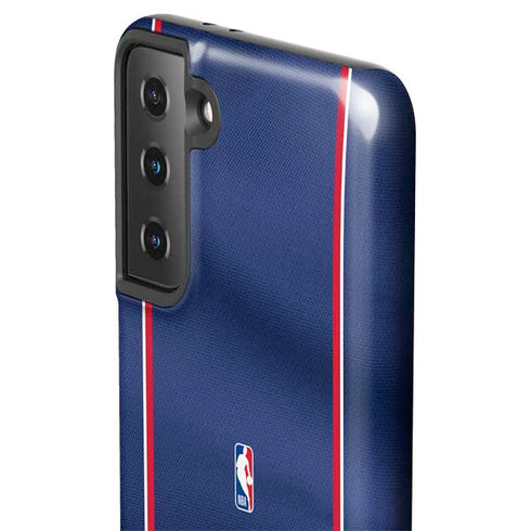 NBA Detroit Pistons Jersey Galaxy S21 FE Pro Case