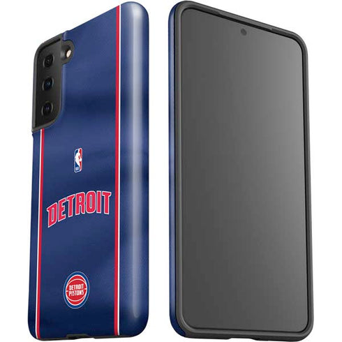 NBA Detroit Pistons Jersey Galaxy S21 FE Pro Case
