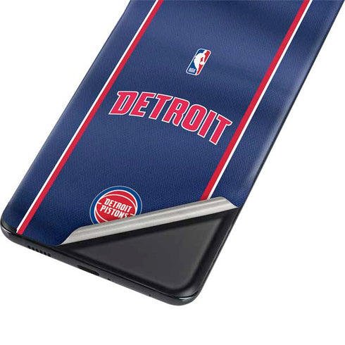 NBA Detroit Pistons Jersey Galaxy S21 Plus 5G Skin