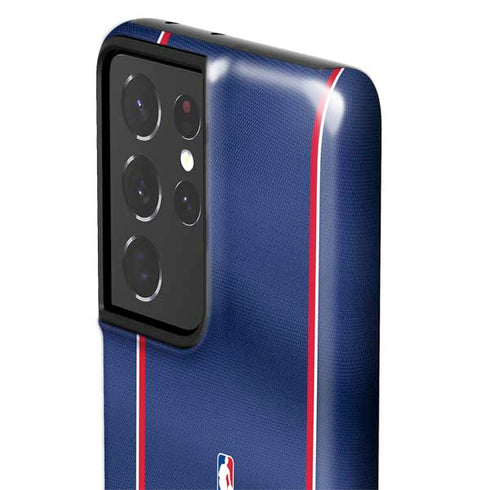 NBA Detroit Pistons Jersey Galaxy S21 Ultra 5G Pro Case