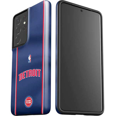 NBA Detroit Pistons Jersey Galaxy S21 Ultra 5G Pro Case