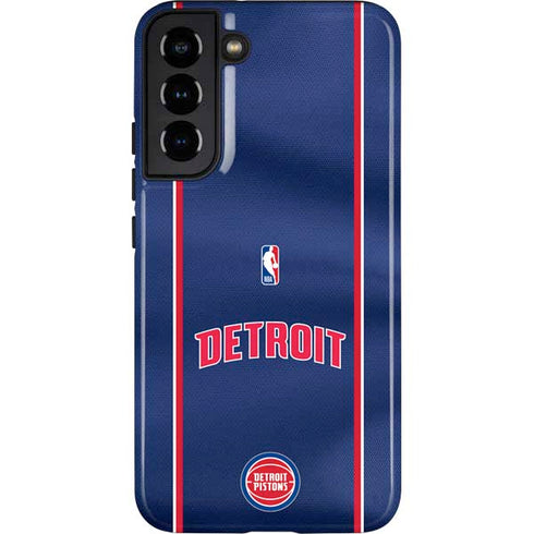 NBA Detroit Pistons Jersey Galaxy S22 Plus Pro Case