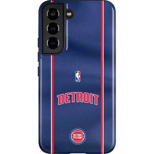 NBA Detroit Pistons Jersey Galaxy S22 Pro Case