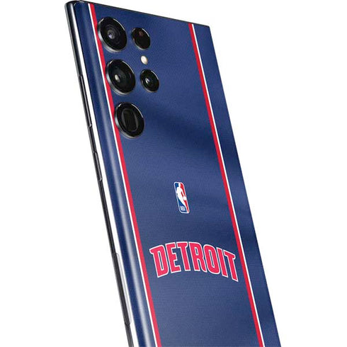 NBA Detroit Pistons Jersey Galaxy S22 Ultra Skin
