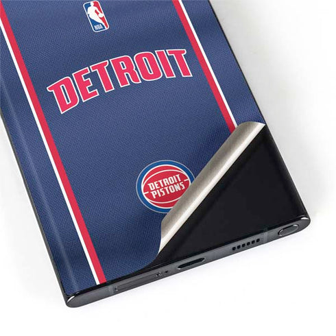 NBA Detroit Pistons Jersey Galaxy S22 Ultra Skin