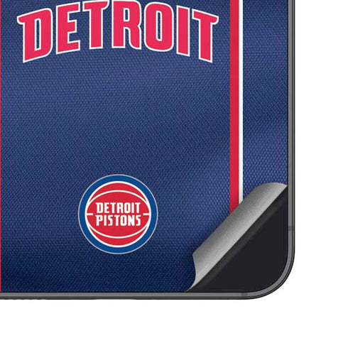 NBA Detroit Pistons Jersey Galaxy S23 FE Skin