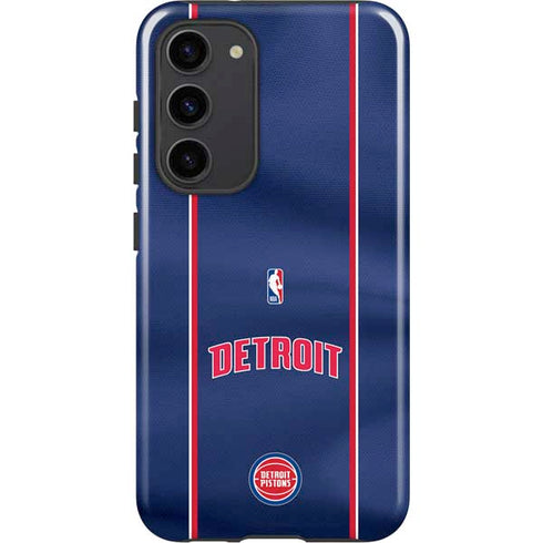NBA Detroit Pistons Jersey Galaxy S23 Plus Pro Case
