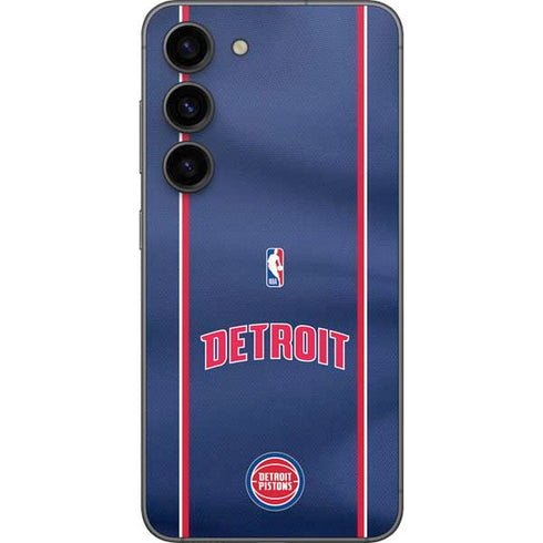 NBA Detroit Pistons Jersey Galaxy S23 Skin