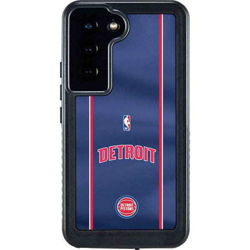 NBA Detroit Pistons Jersey Galaxy S23 Waterproof Case