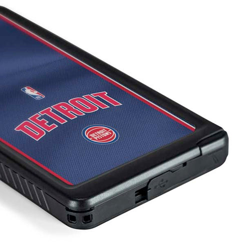NBA Detroit Pistons Jersey Galaxy S24 Ultra Waterproof Case