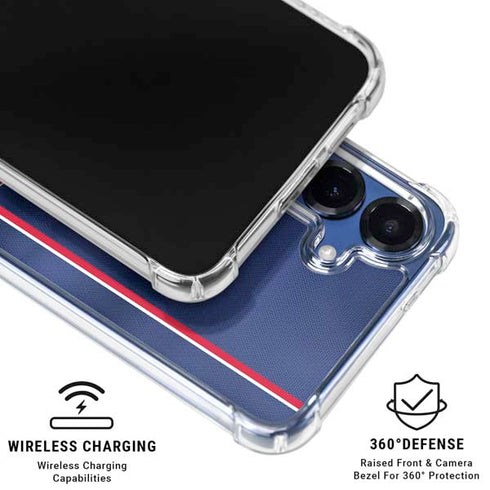 NBA Detroit Pistons Jersey Galaxy S25 Clear Case