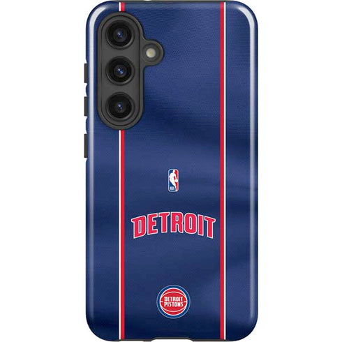 NBA Detroit Pistons Jersey Galaxy S25 Impact Case