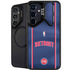 NBA Detroit Pistons Jersey Galaxy S25 Kickstand Case