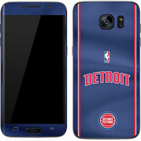 NBA Detroit Pistons Jersey Galaxy S7 Skin