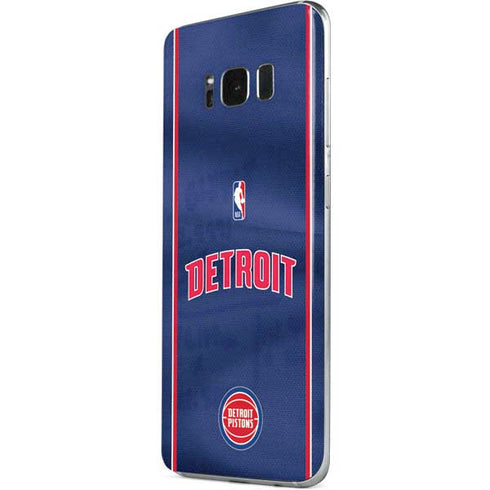NBA Detroit Pistons Jersey Galaxy S8 Skin