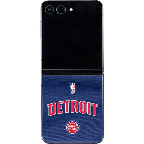 NBA Detroit Pistons Jersey Galaxy Z Flip5 5G Skin