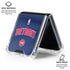 NBA Detroit Pistons Jersey Galaxy Z Flip6 Clear Case