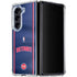 NBA Detroit Pistons Jersey Galaxy Z Fold5 5G Clear Case