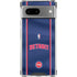 NBA Detroit Pistons Jersey Google Pixel 8a Clear Case