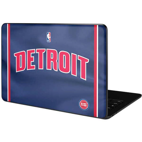 NBA Detroit Pistons Jersey Google Pixelbook Go Skin