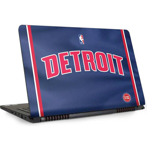 NBA Detroit Pistons Jersey Dell Inspiron Skin