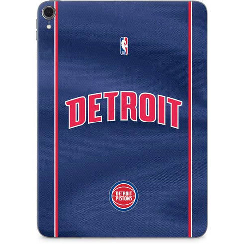 NBA Detroit Pistons Jersey Apple iPad Pro Skin