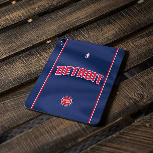 NBA Detroit Pistons Jersey Apple iPad Pro Skin