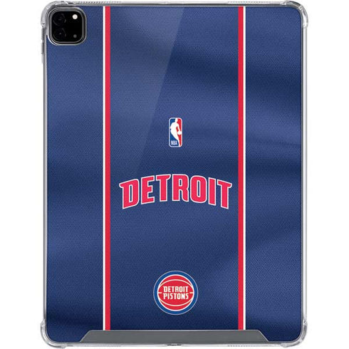 NBA Detroit Pistons Jersey iPad Pro 12.9in (2020) Clear Case