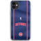 NBA Detroit Pistons Jersey iPhone 11 Clear Case