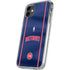 NBA Detroit Pistons Jersey iPhone 11 Clear Case