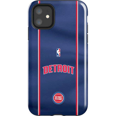 NBA Detroit Pistons Jersey iPhone 11 Impact Case