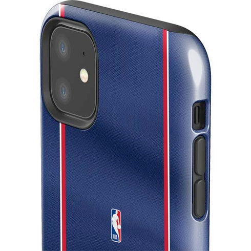NBA Detroit Pistons Jersey iPhone 11 Impact Case