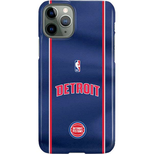 NBA Detroit Pistons Jersey iPhone 11 Pro Lite Case