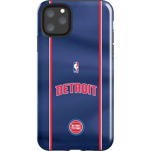 NBA Detroit Pistons Jersey iPhone Cases